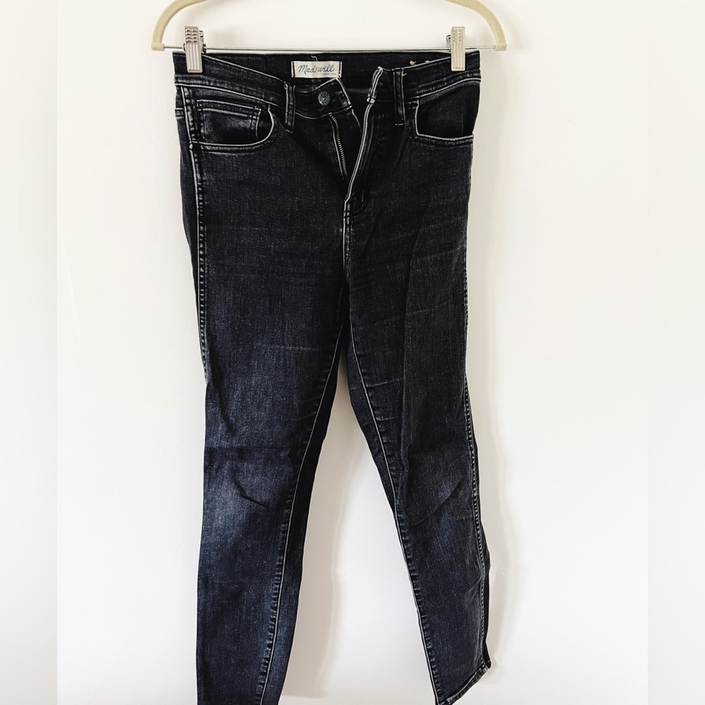 Madewell Black high rise skinny jean- size 26